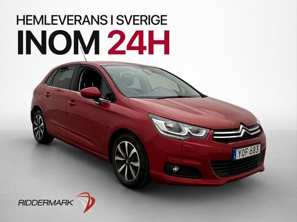 Citroen C4 1.2 e-THP 130hk Dragkrok Sensorer CarPlay - 2017
