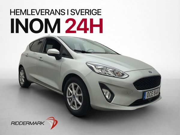Ford Fiesta 1.0 100hk Trend CarPlay P-Sensorer Rattvärme - 2019