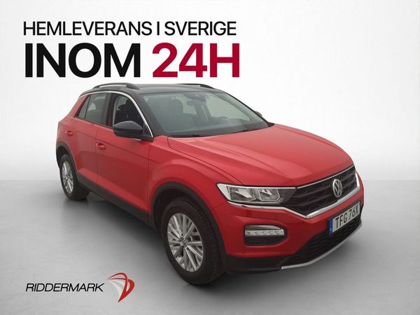 Volkswagen T-Roc TSI 116hk P-Sensorer CarPlay Drag Låg-Skatt - 2020