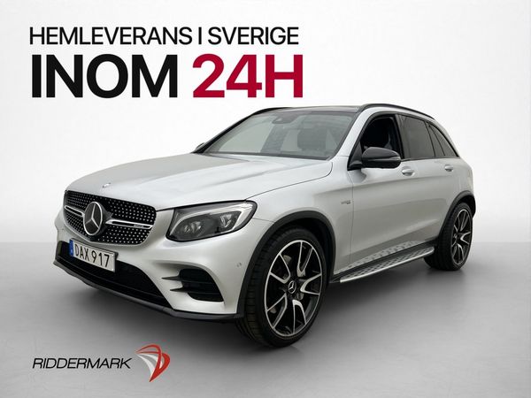 Mercedes GLC43 AMG 4M Pano Burmester Värm 360 Drag - 2017
