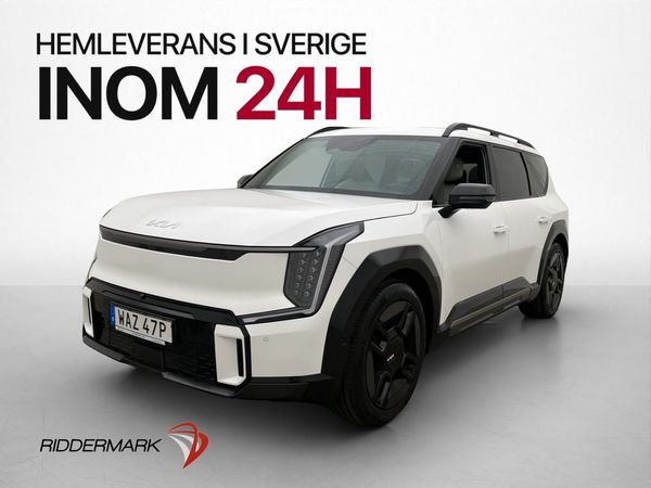 Kia EV9 AWD GT-Line 6 Sits Pano Meridian Head Up Drag MOMS - 2024