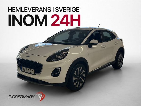 Ford Puma Hybrid Titanium Navi Sensorer Rattvärme Farthåll - 2024