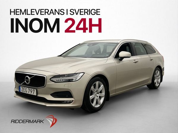 Volvo V90 D3 AWD Momentum VOC Värmare Kamera Rattvärme Drag - 2018