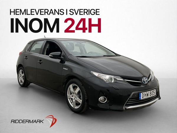 Toyota Auris Hybrid Executive Kamera Halvskinn 0.39 l/mil - 2014