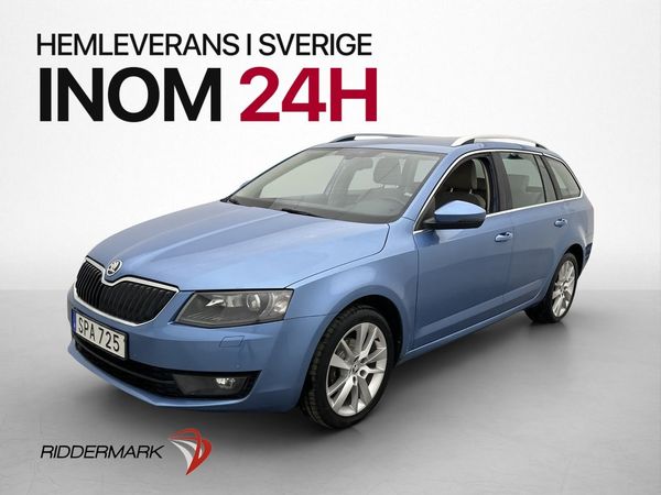 Skoda Octavia TDI 105hk Elegance Värmare Sensorer Dragkrok - 2014