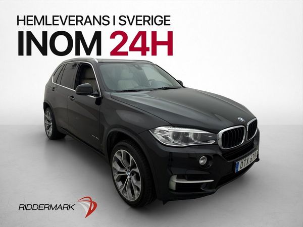 BMW X5 xDrive30d 258hk Pano H/K Kamera HUD Skinn Navi Drag - 2015