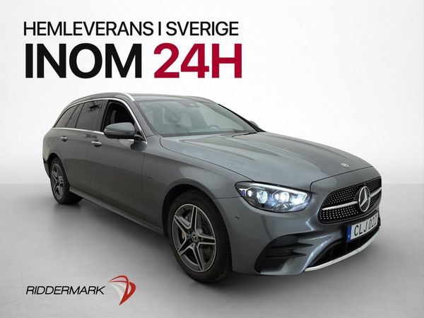 Mercedes E300 T de AMG Widescreen 360° Navi Dragkrok - 2021