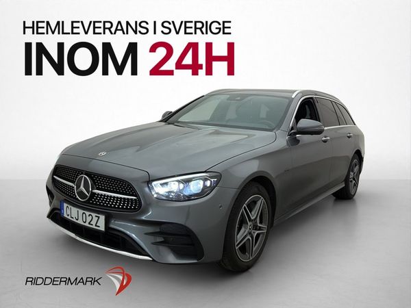 Mercedes E300 T de AMG Widescreen 360° Navi Dragkrok - 2021