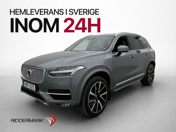 Volvo XC90 T5 AWD Inscription 7-Sits VOC B-Kamera CarPlay - 2018