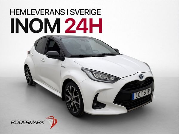 Toyota Yaris Hybrid 116hk Style Kamera Halvskinn Adapt-Fart - 2021