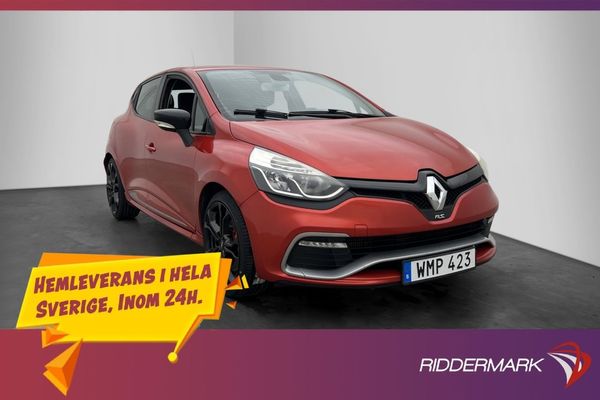 Renault Clio RS 200hk Skinn Navi Sensorer Farthållare - 2014