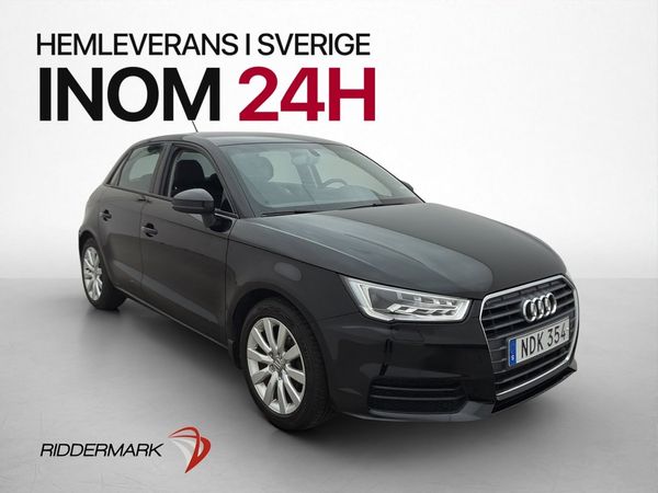Audi A1 Sportback 1.0 TFSI Sport Edition M/K-Värm 2-Brukare - 2016
