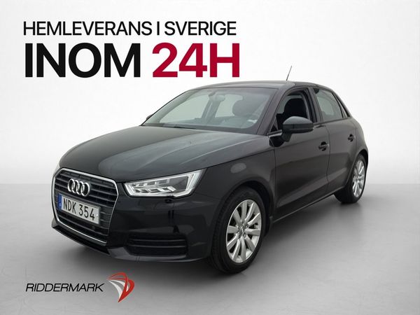 Audi A1 Sportback 1.0 TFSI Sport Edition M/K-Värm 2-Brukare - 2016