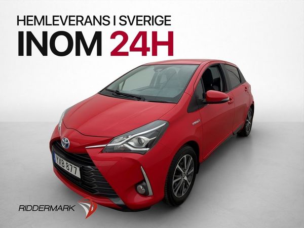 Toyota Yaris e-CVT 101hk Y20 M/K-Värmare Kamera Navi - 2019