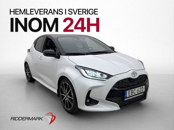 Toyota Yaris Hybrid 130hk GR M/K-Värm Navi Kamera Halvskinn - 2024