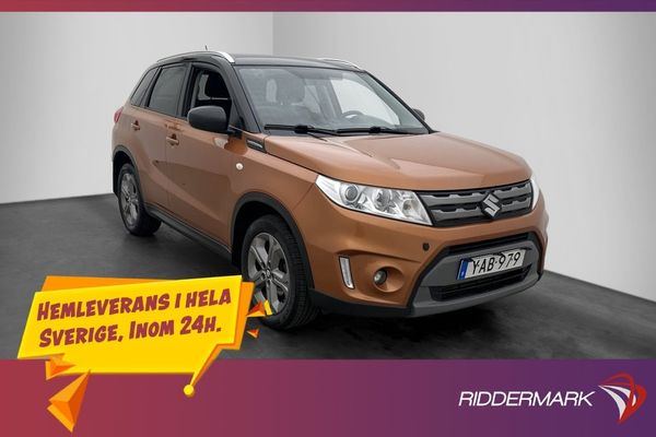 Suzuki Vitara AllGrip AWD 120hk M-Värmare Kamera Dragkrok - 2015