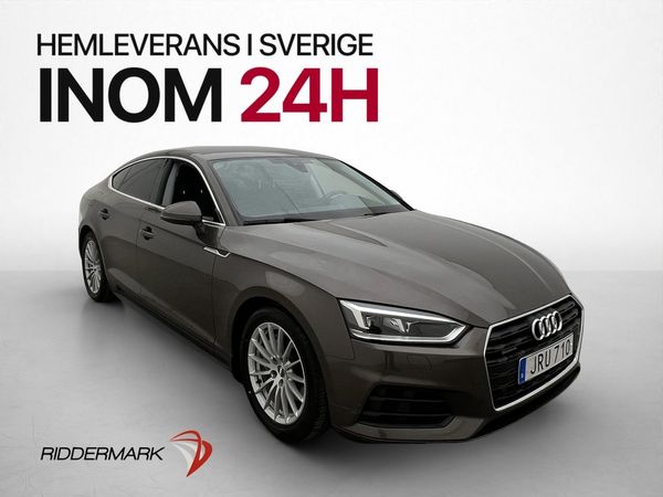 Audi A5 Sportback TDI Q 190hk Proline Sensorer Farthållare - 2017