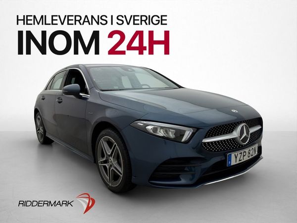 Mercedes A250 e 218hk AMG Line Kamera Värm Farthållare - 2021