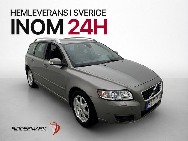 Volvo V50 2.4 Summum 2-Brukare M-Värm Sensorer Elstol Drag - 2008