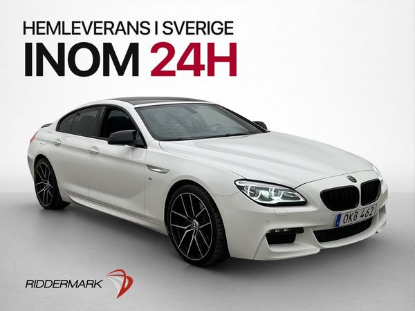 BMW 640 i i xDrive 320hk Coupè M Sport HiFi Pano Kamera Skinn - 2017