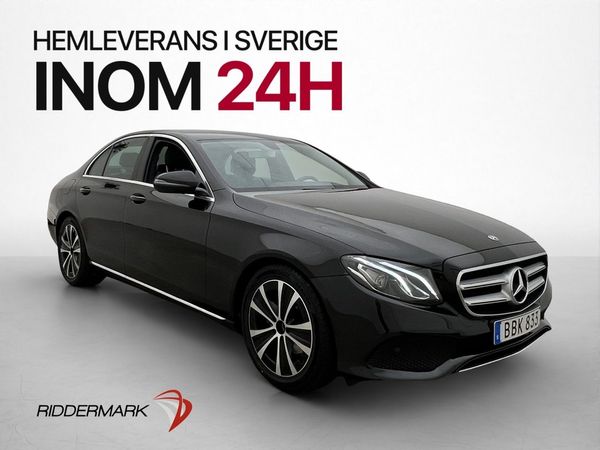 Mercedes E200 d 150hk Avantgarde Kamera Halvskinn Drag - 2018