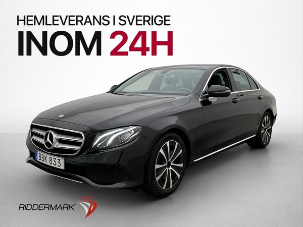 Mercedes E200 d 150hk Avantgarde Kamera Halvskinn Drag - 2018