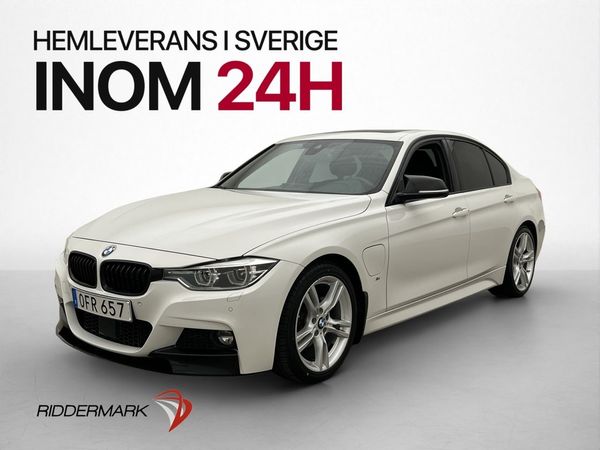 BMW 330 e Sedan 252hk M Sport Shadowline Glastak H/K Navi - 2017