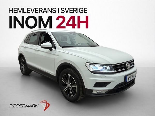 Volkswagen Tiguan TSI 4M 180hk Cockpit Pano Värm Kamera Drag - 2017