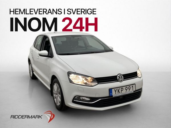 Volkswagen Polo TSI 90hk 2-Brukare Bluetooth 0.47 L/Mil - 2017