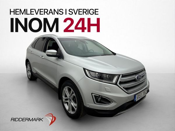 Ford Edge TDCi AWD Titanium Kamera Värm Skinn Dragkrok BT - 2016