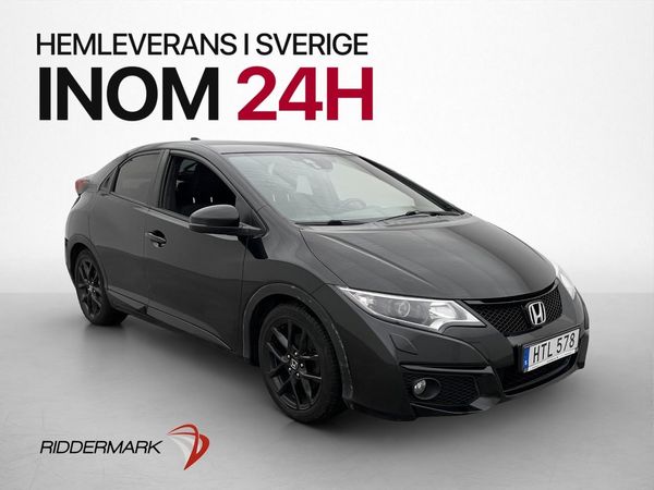 Honda Civic 1.6 DTEC 120hk Sport Kamera Farthållare - 2015
