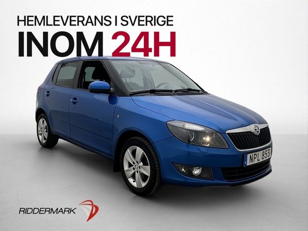 Skoda Fabia 1.2 TSI 86hk Ambition P-Sensorer 2-Brukare - 2015