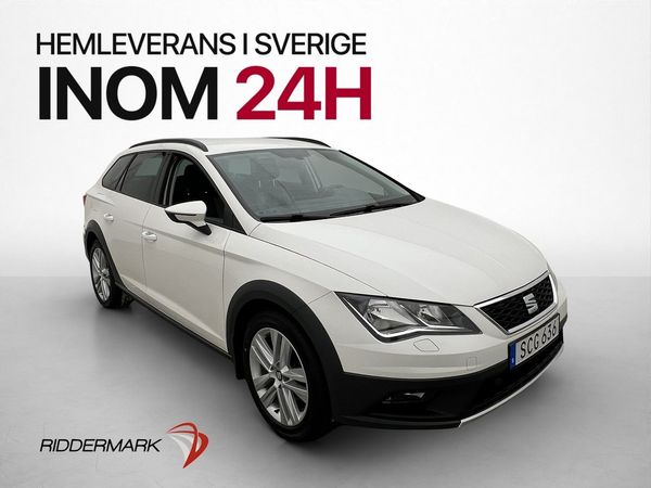 Seat Leon TDI 4Drive 115hk M/K-värm Kamera Drag - 2019