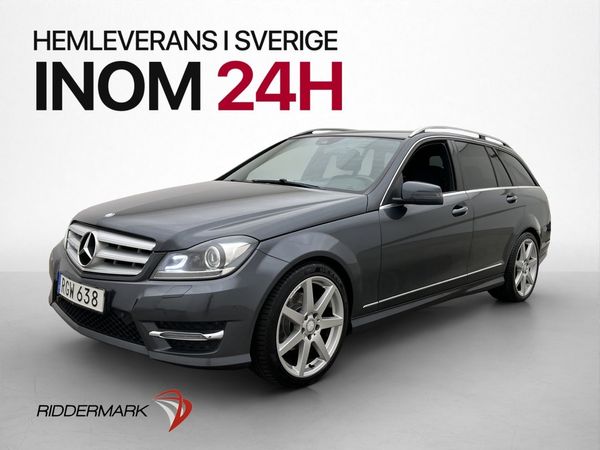 Mercedes C220 T 170hk AMG M-Värmare Sensorer Navi Drag - 2013