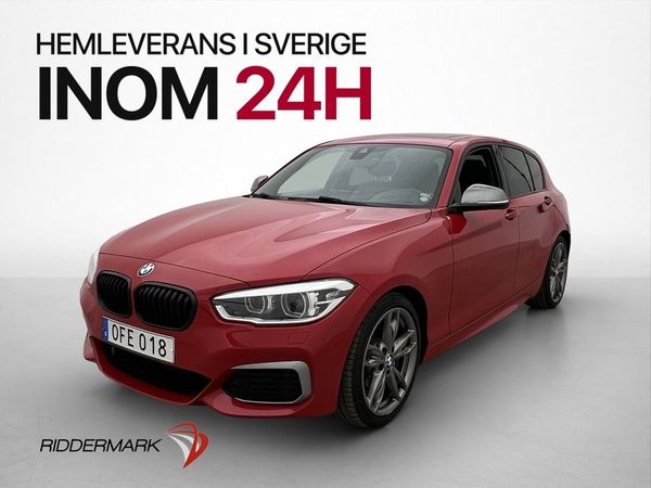 BMW M140 i xDrive 340hk Taklucka H/K Navi Kamera Svensksåld - 2017