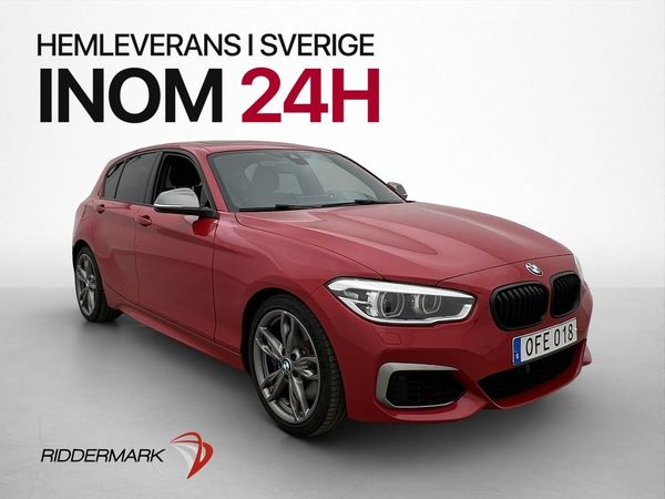 BMW M140 i xDrive 340hk Taklucka H/K Navi Kamera Svensksåld - 2017