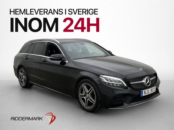 Mercedes C200 T d AMG Pano D-Värmare Kamera Navi MOMS - 2019
