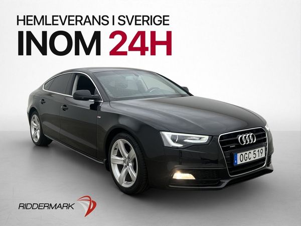 Audi A5 2.0 TDI 190hk Quattro Proline P-Sensor Farthållare - 2016