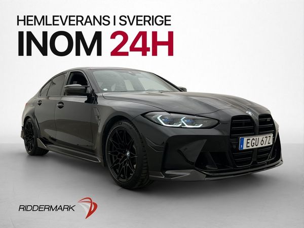 BMW M3 Competition xDrive Sedan 510hk Milltek Skalstolar PPF - 2022