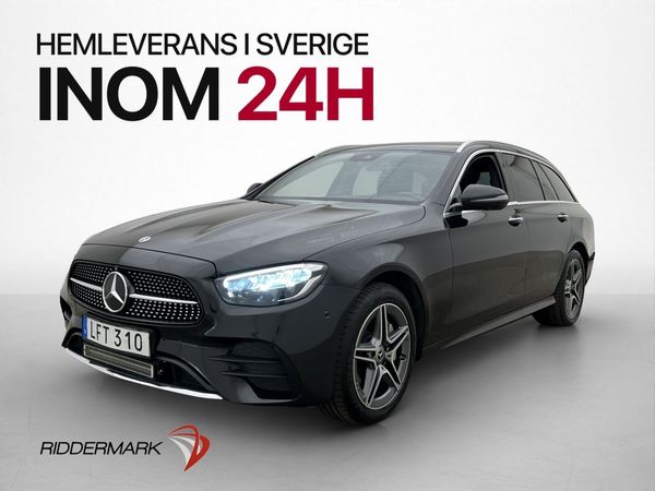 Mercedes E300 T de 4Matic AMG Burmester Värm 360° Drag - 2022