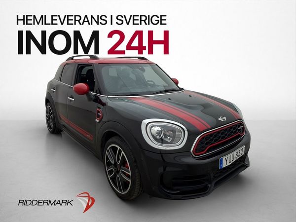 MINI JCW Countryman ALL4 231hk Chili H/K HUD Kamera Navi Skinn - 2018