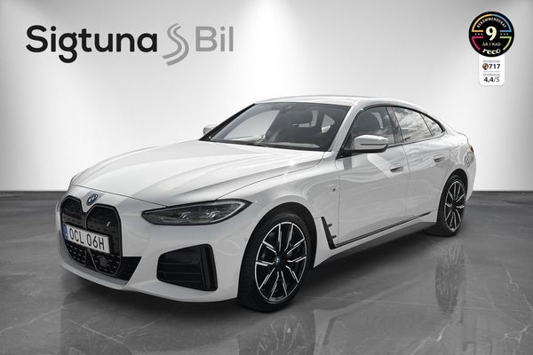 BMW i4 eDrive40 Gran Coupé / Kamera / Drag / Adaptiv / Moms - 2024