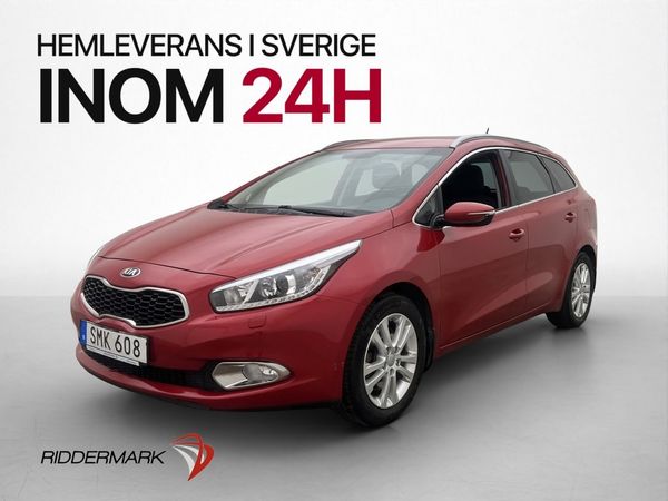 Kia Cee´d 1.6 CRDi 128hk EX Comfort P-sensorer Drag Rattvärm - 2015
