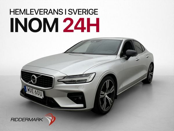 Volvo S60 T5 250hk R-Design Värm Taklucka 360° HUD CarPlay - 2020
