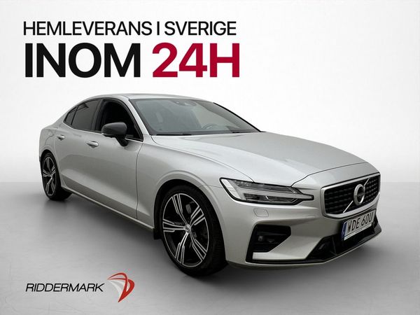 Volvo S60 T5 250hk R-Design Värm Taklucka 360° HUD CarPlay - 2020