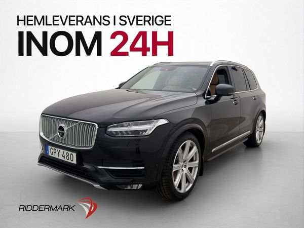 Volvo XC90 D5 AWD 7-Sits First Edition Pano B&W HUD Luft - 2016