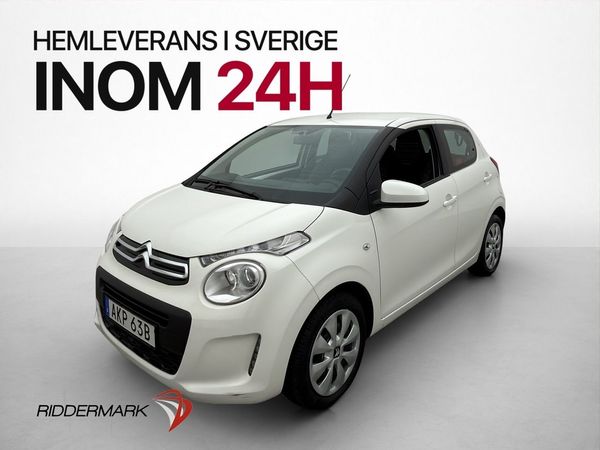 Citroen C1 1.0 72hk Kamera Bluetooth 0,37l/mil Låg-Årsskatt - 2020