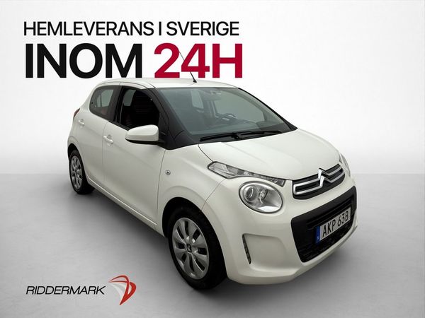 Citroen C1 1.0 72hk Kamera 0,37l/mil Bluetooth Låg-Årsskatt - 2020