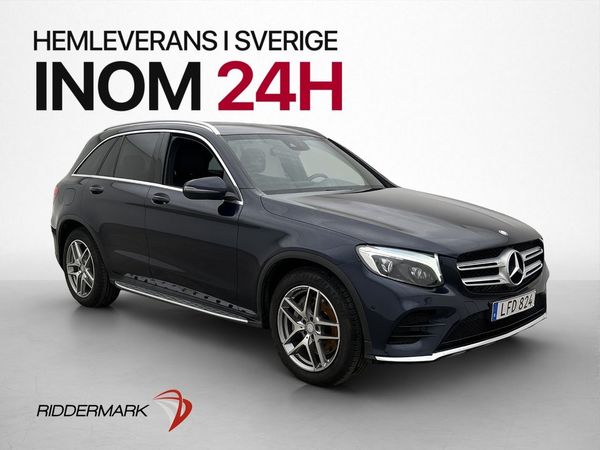 Mercedes GLC220 d 4M AMG Kamera Navi Halvskinn - 2016