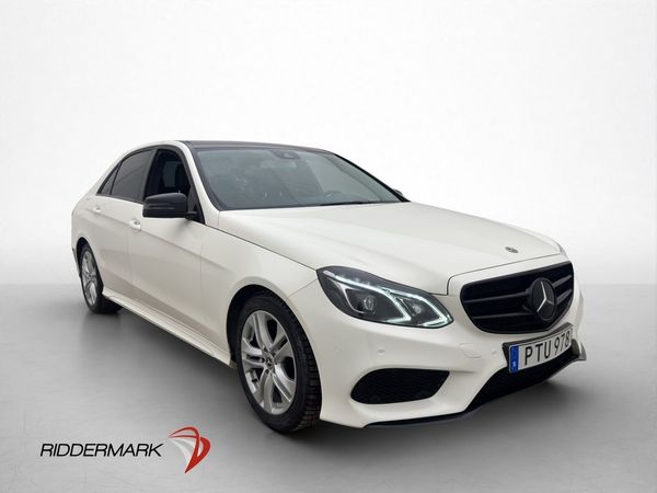 Mercedes E220 CDI 170hk AMG Värm H/K Navi Drag - 2014